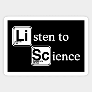 Listen to Science Sticker